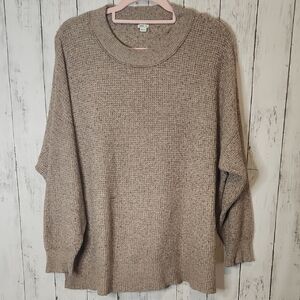 Cozy Knit Women's Sweater - Brown